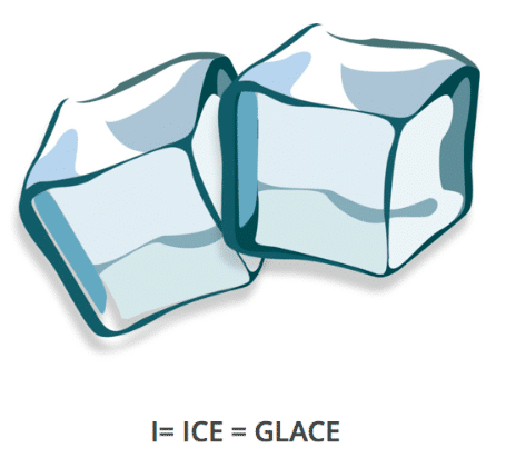 Etape 2 : mettre de la glace